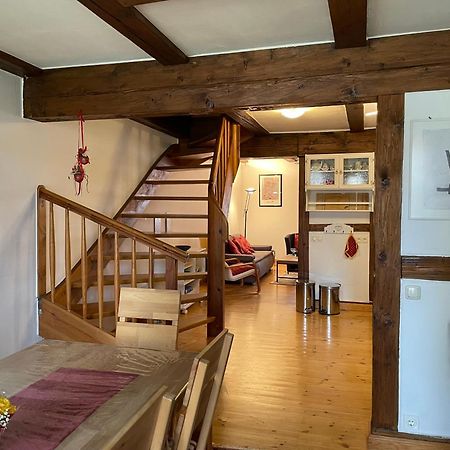 Ferienwohnung Blaues Häuschen Quedlinburg Exterior foto