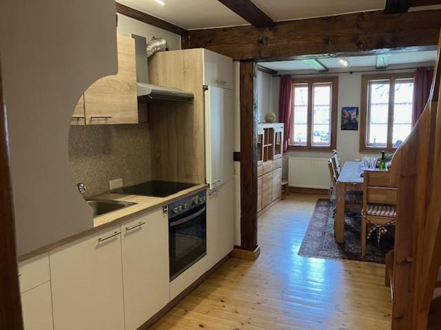 Ferienwohnung Blaues Häuschen Quedlinburg Exterior foto