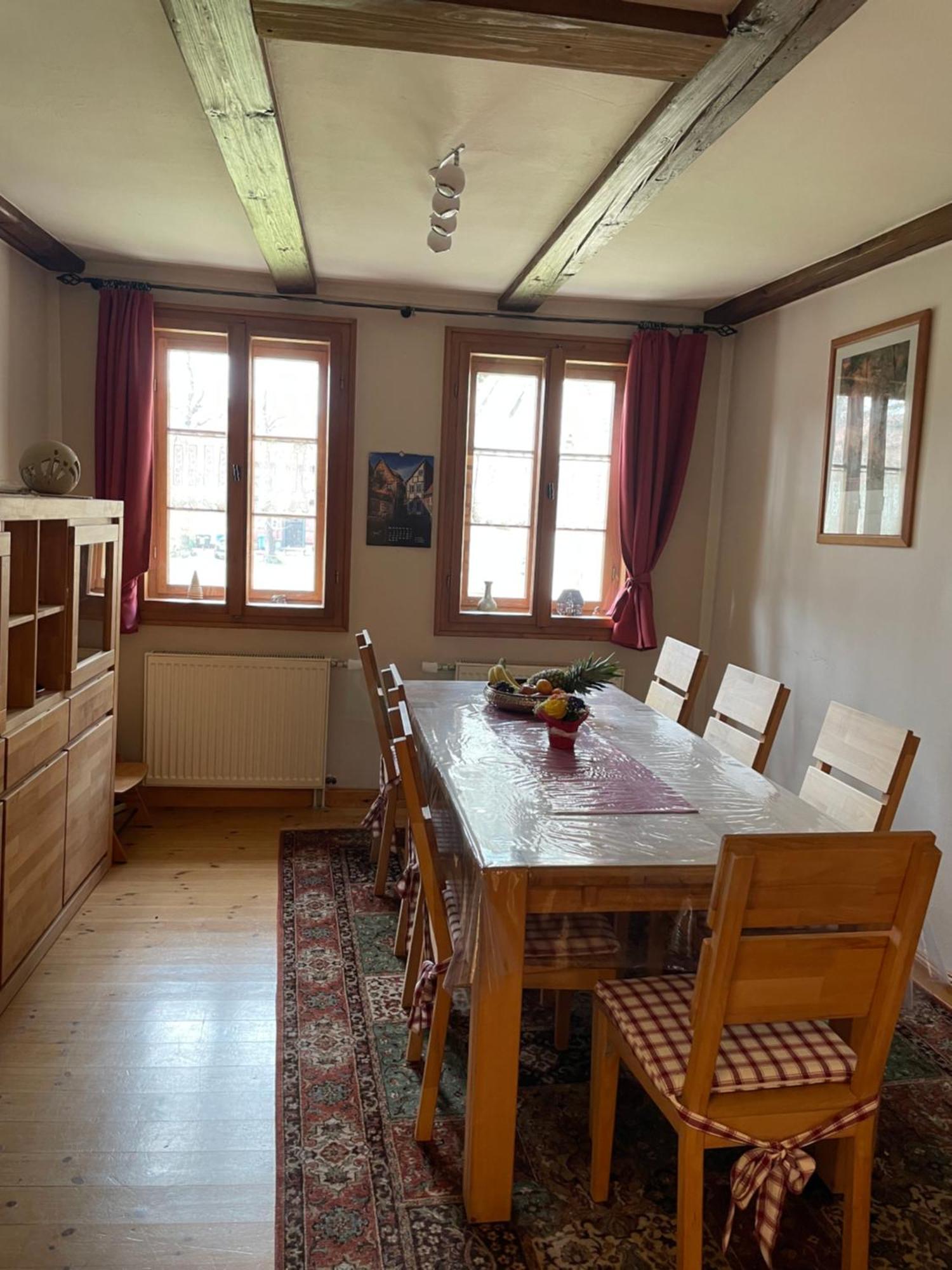 Ferienwohnung Blaues Häuschen Quedlinburg Exterior foto