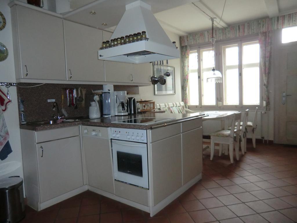 Ferienwohnung Blaues Häuschen Quedlinburg Exterior foto